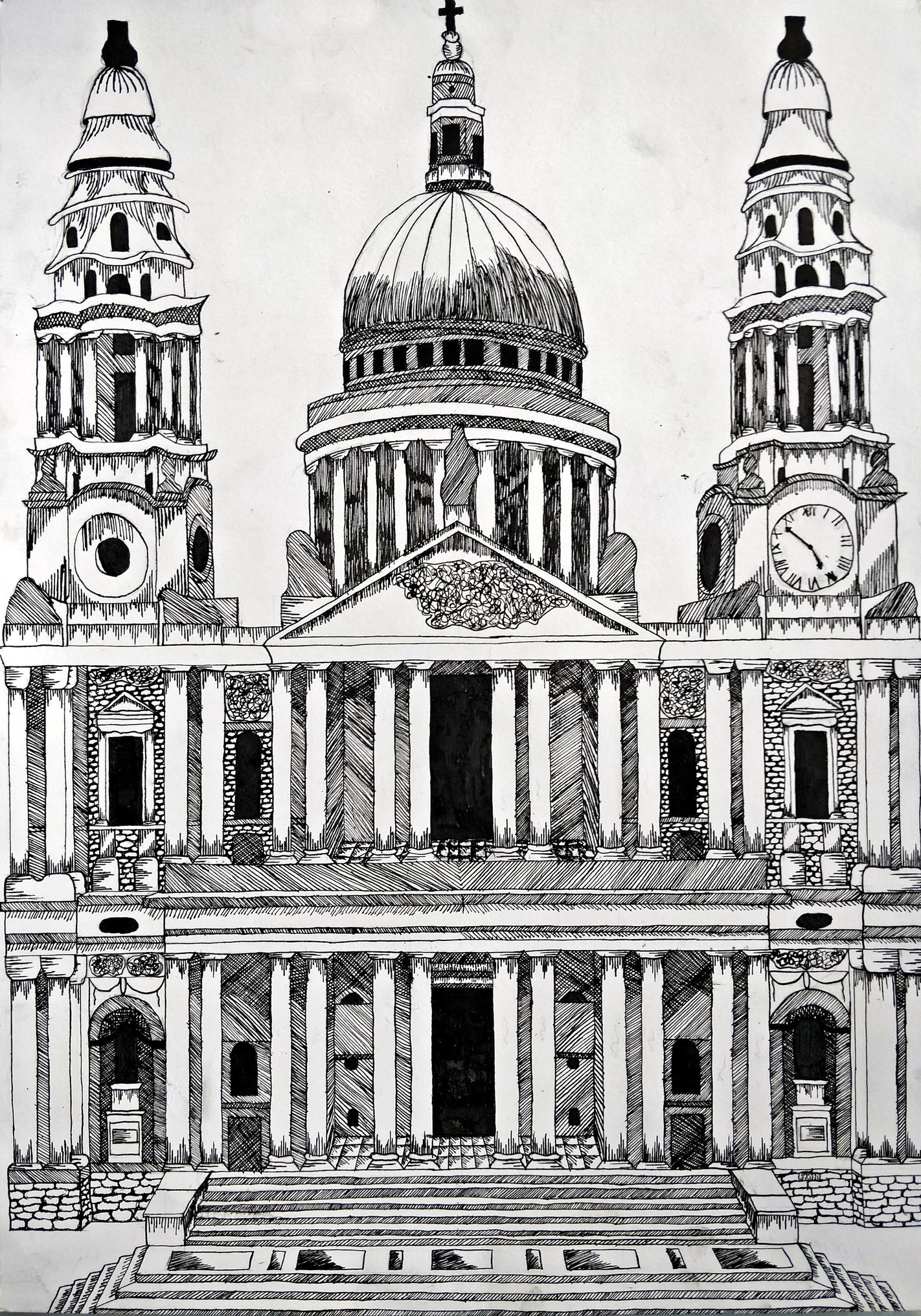 St.Paul's Cathedral in London. image