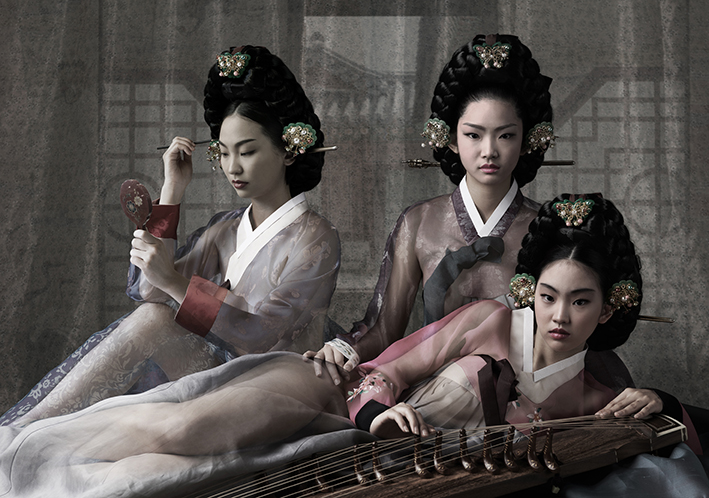 Women of the Joseon Dynasty Nude Series, Kisaeng #1. image