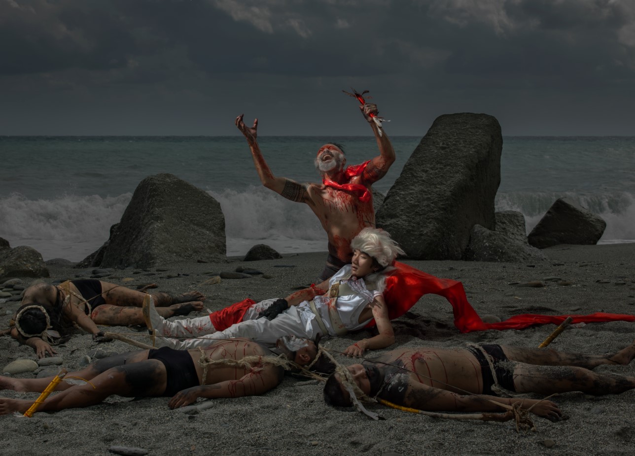 The Death of Captain Cook and other Colonial Catastrophes from the 'Red Coats + Indians' series 2019-20  image
