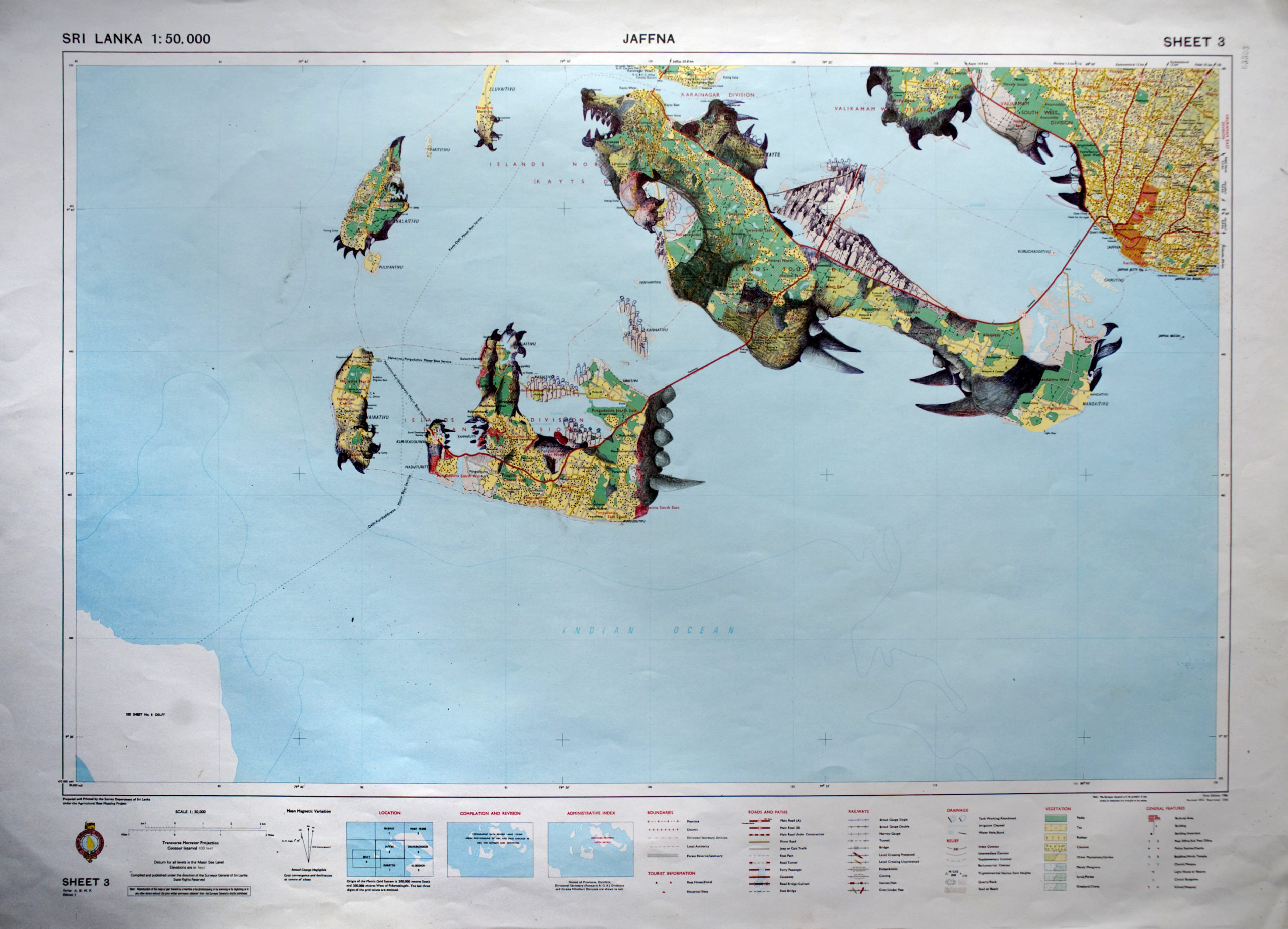 Jaffna Map image