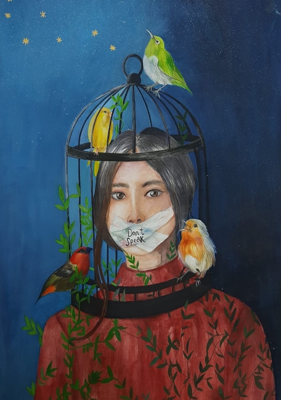 Caged Bird image