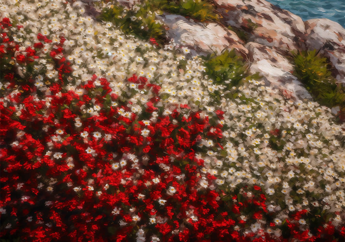 Flowers on Gibraltar image