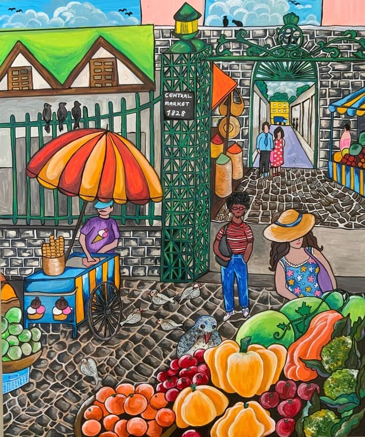 The Central Market of Port Louis  image