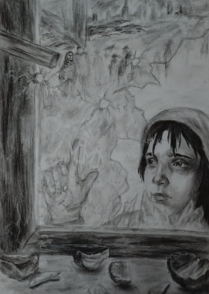 Between war and madness image