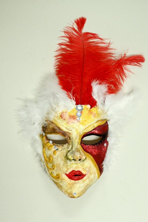 Masked behind