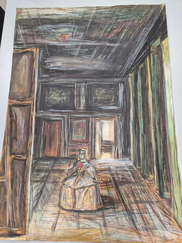 La Princesa in an empty room