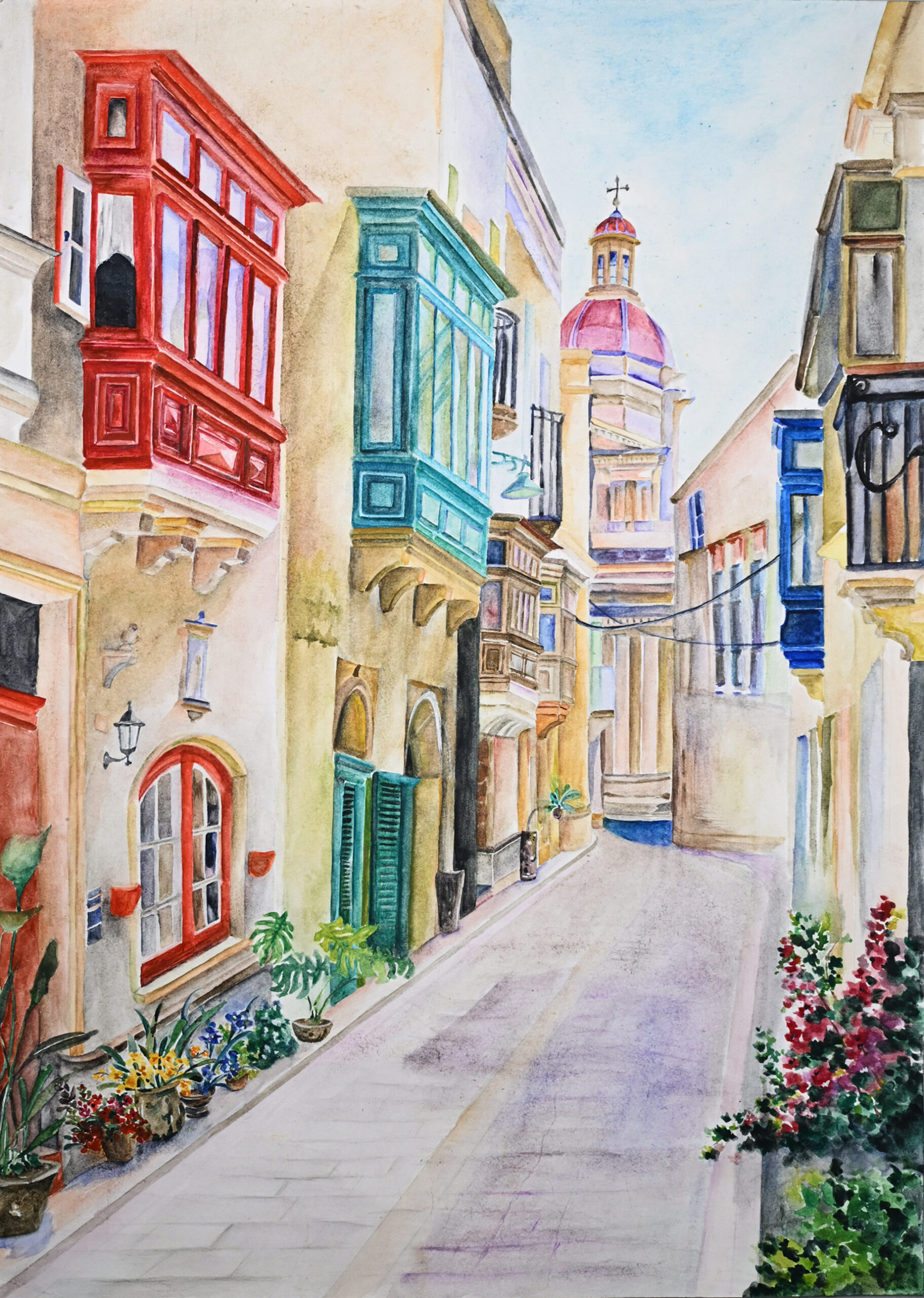 Colorful Streets of Malta image