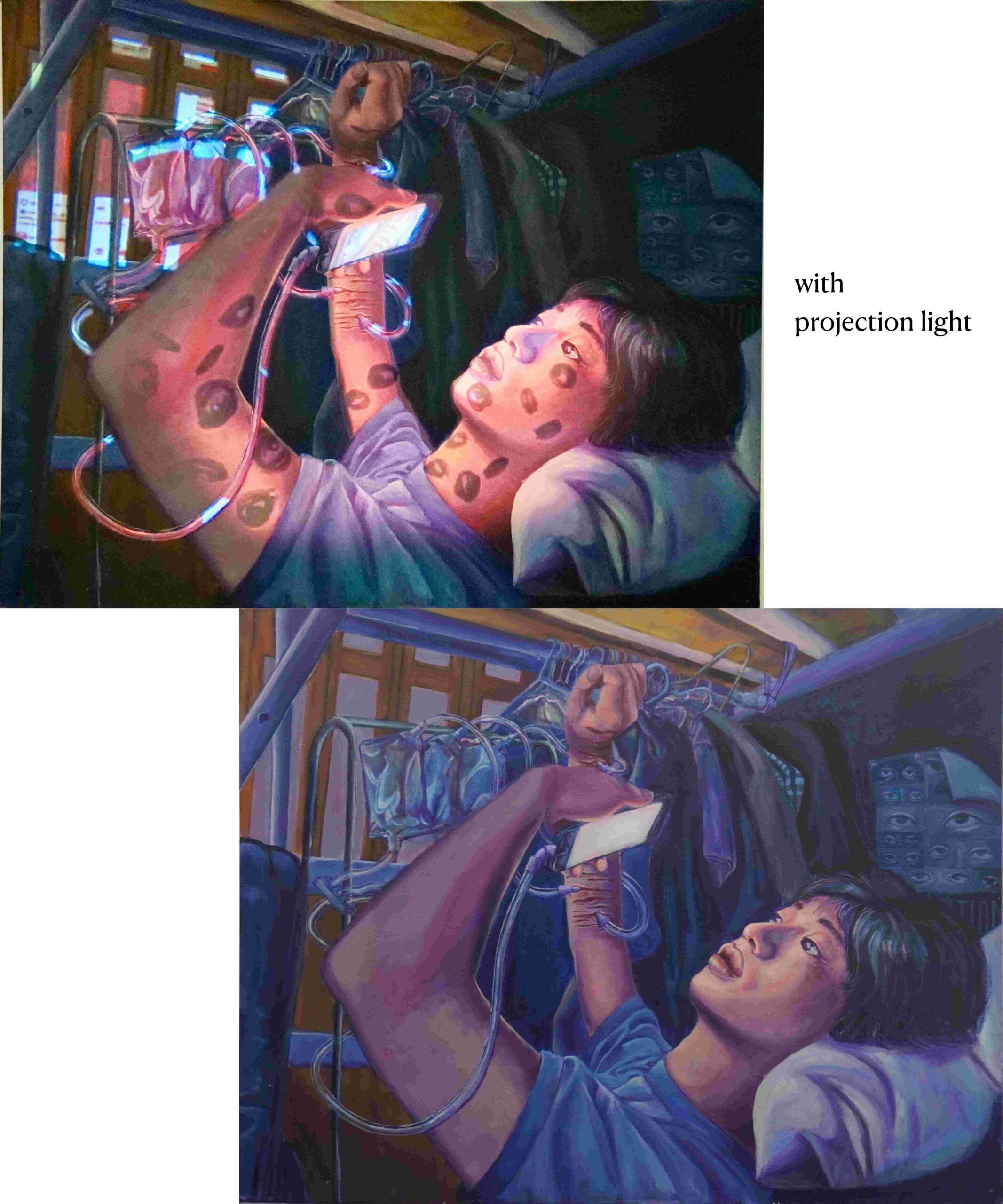 Ward of attention: Life donation to social media image