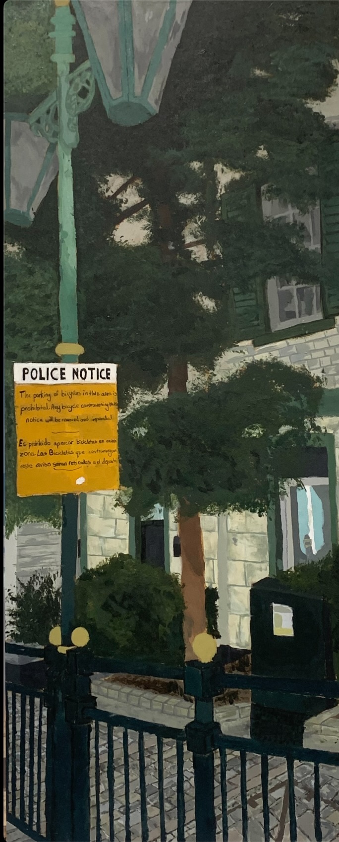 Irish town steps image