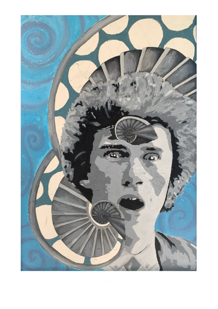 Downward spiral image