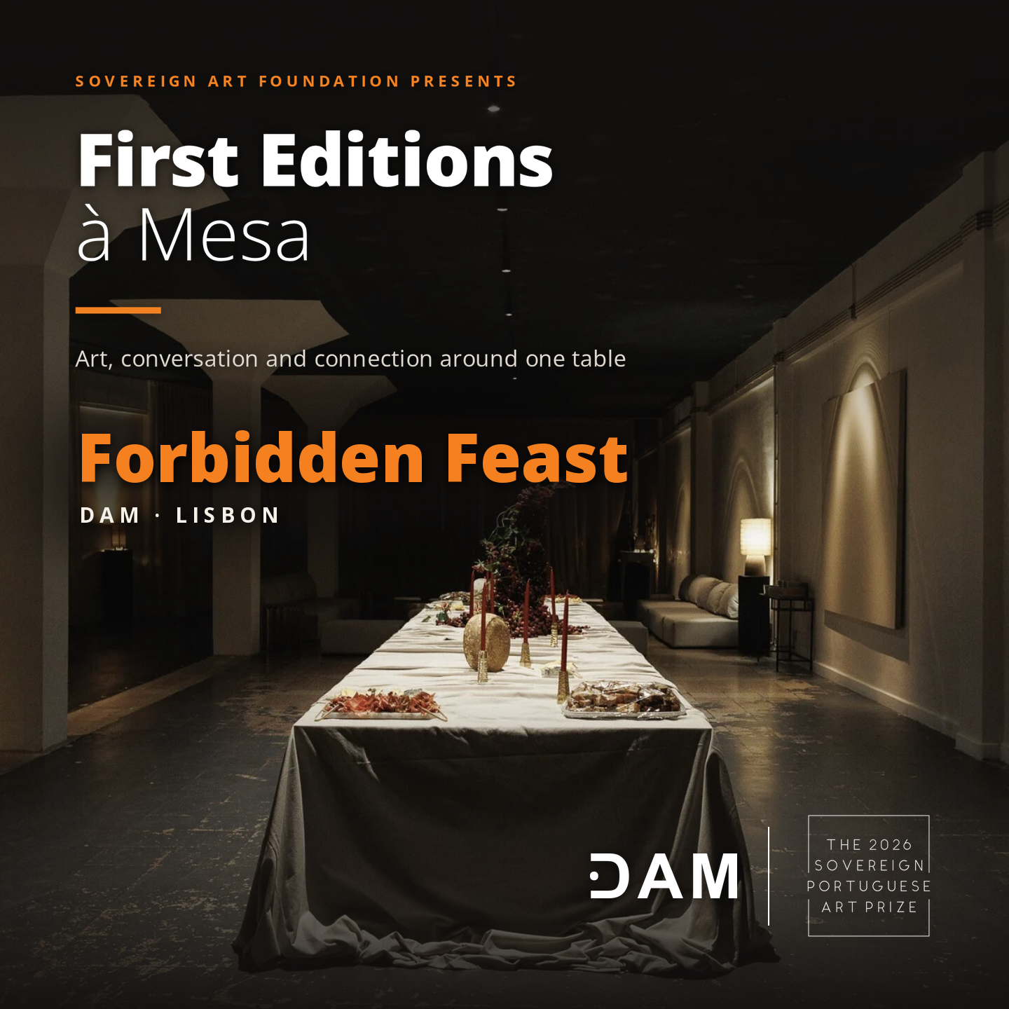 First Editions à mesa · Forbidden Feast · 6 November 2026
