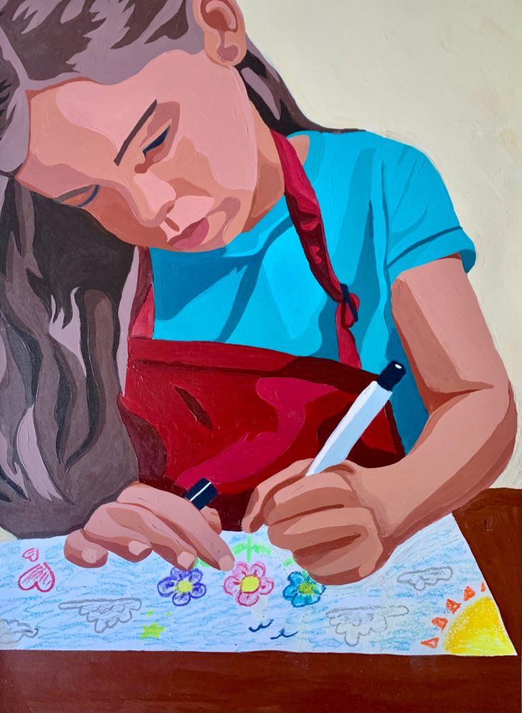 Every child is an artist. image