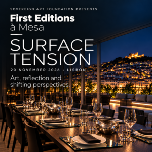 First Editions à mesa · Surface Tension · 20 November 2026