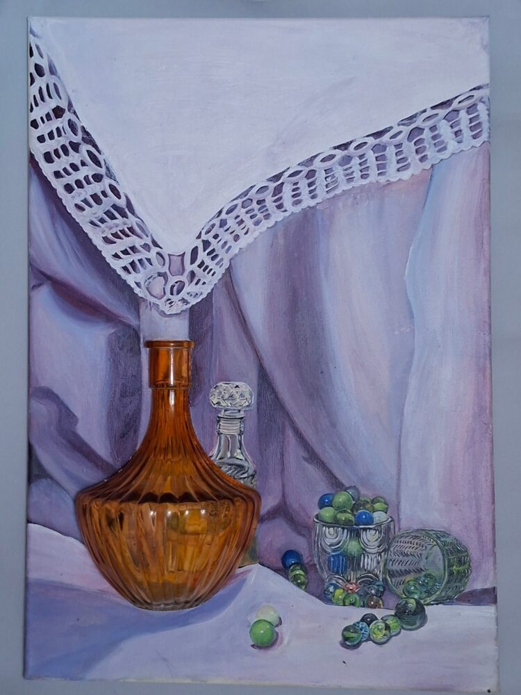 Stillness of glass image